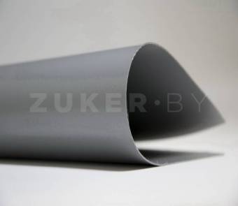 Тентовая ткань лакированная Ручайка, цвет серебристо-серый, ширина 2.5 м, 630 г/м2